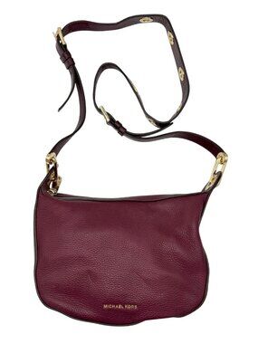 Michael Kors Raven Medium Messenger Bag in Plum